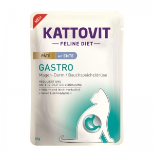 Kattovit-PB-Feline-Gastro-Pate-mit-Ente-85g
