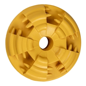 Duvoplus-Futterspielzeug-Griplay-UFO---Gelb