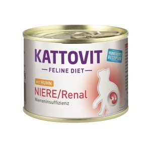 Kattovit-Feline-Diet-NiereRenal-Huhn-185g