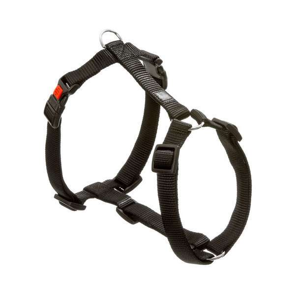 Bild 1 von Karlie Art Sportiv Silverplus Geschirr - Schwarz  / (Variante) 25 mm / 87-128 cm