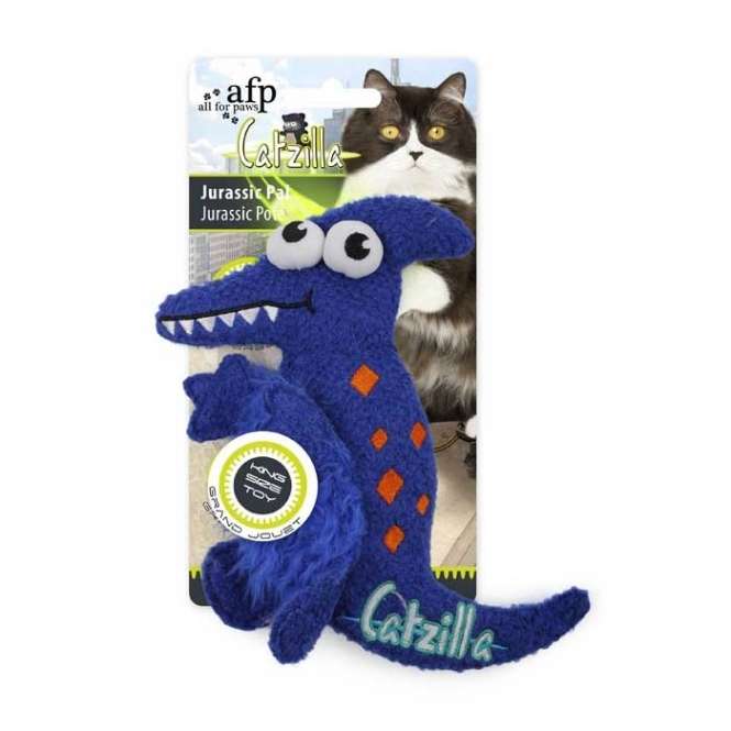 Bild 1 von All for Paws Catzilla Jurassic Pal extra großes Katzenspielzeug
