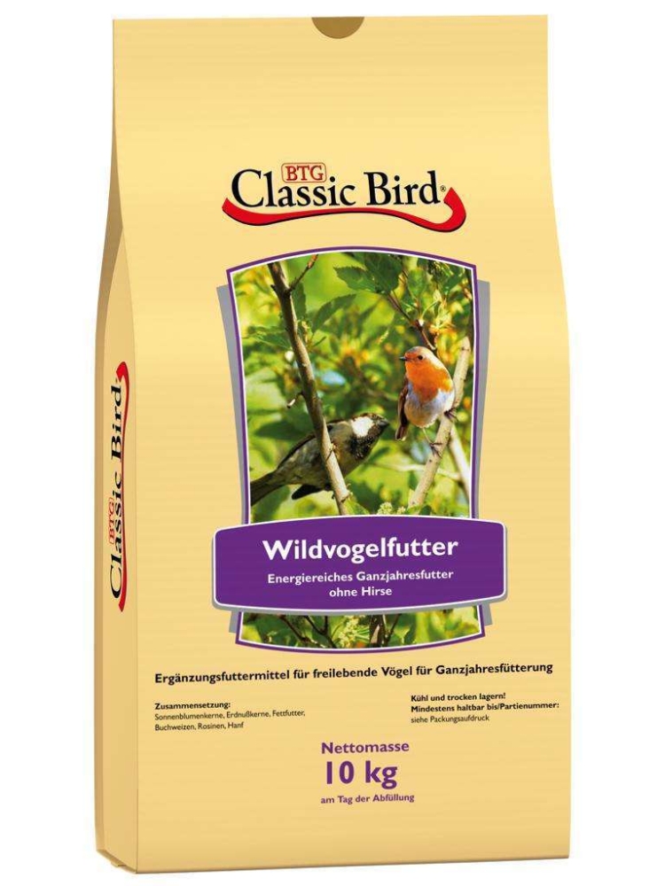 Bild 1 von Classic Bird Wildvogelfutter ohne Hirse  / (Variante) 10 Kg