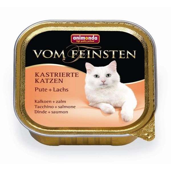 Bild 1 von Animonda vom Feinsten für kastrierte Katzen mit Pute & Lachs 100g