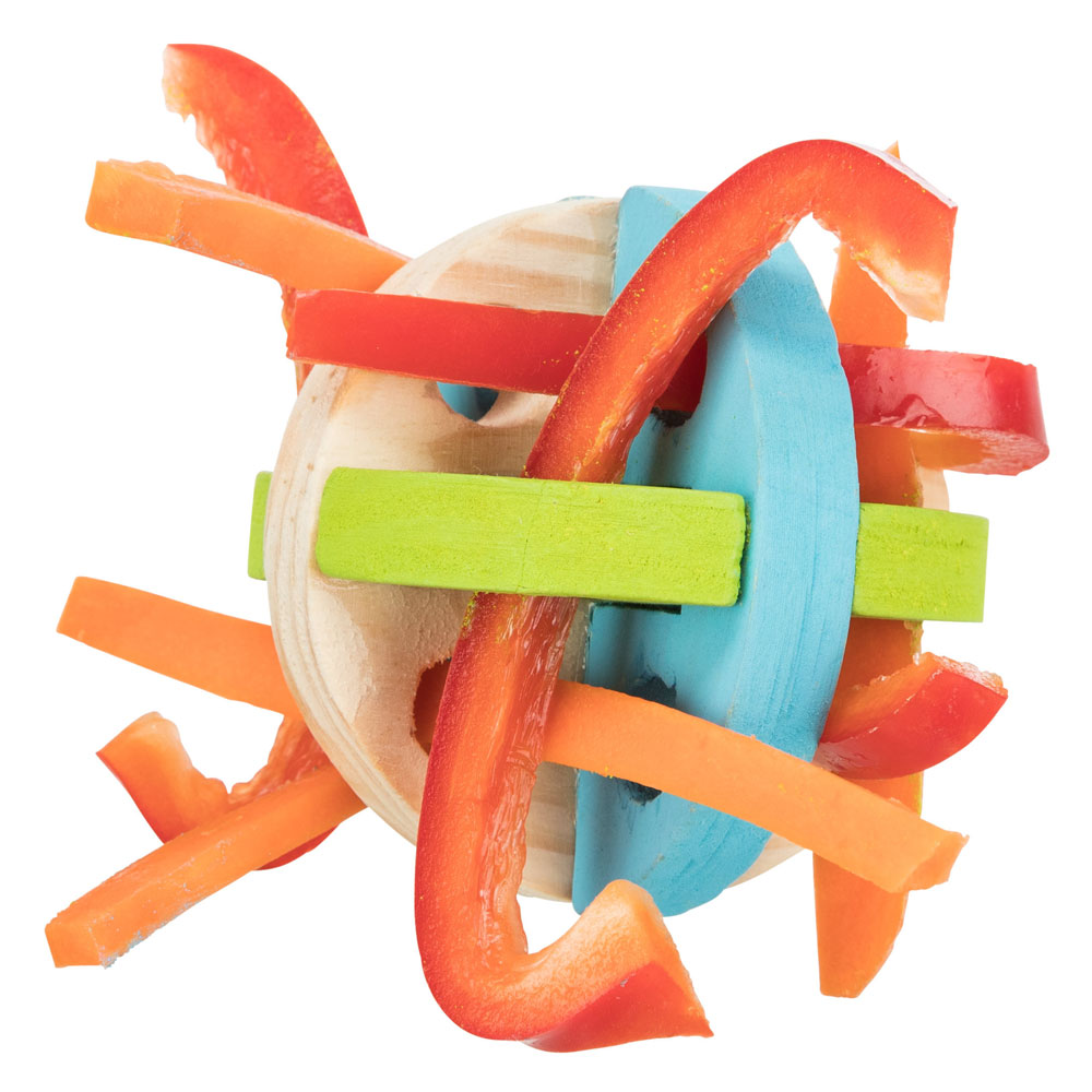 Bild 1 von Trixie Spiel- und Snackball aus Holz - 7,5 cm