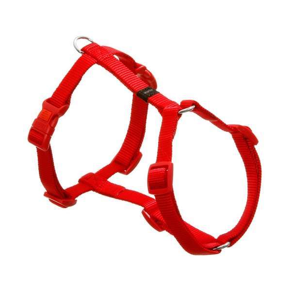 Bild 1 von Karlie Art Sportiv Silverplus Geschirr - Rot  / (Variante) 10 mm / 30-41 cm