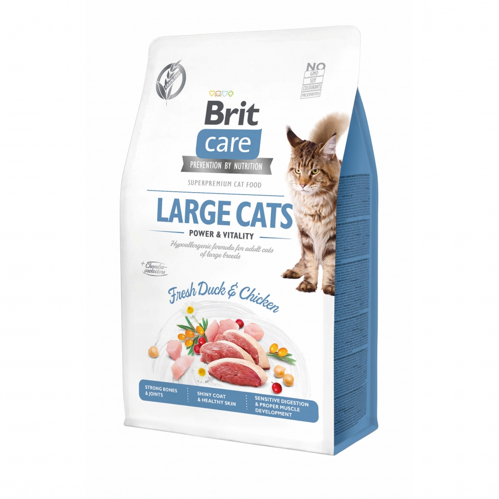 Bild 1 von Brit Care Cat Grain-Free - Large cats - Power & Vitality  / (Variante) 400g