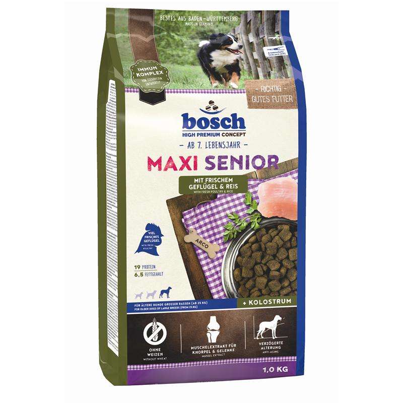 Bild 1 von Bosch Maxi Senior Geflügel  / (Variante) Bosch Maxi Senior Geflügel 1 Kg