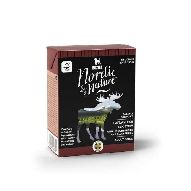 Bild 1 von Bozita Nordic by Nature Laplandian Elk Stew im Tetra Recart 380g