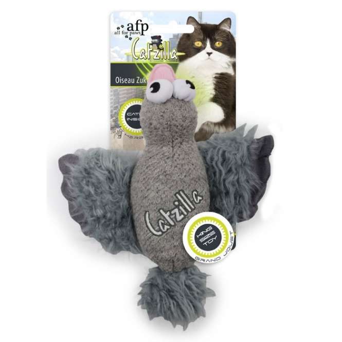 Bild 1 von All for Paws Catzilla Zuka Bird extra großes Katzenspielzeug