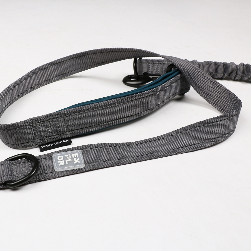 Bild 1 von Duvoplus EXPLOR Ultimate Fit 2in1 Leine Classic - petrol blue