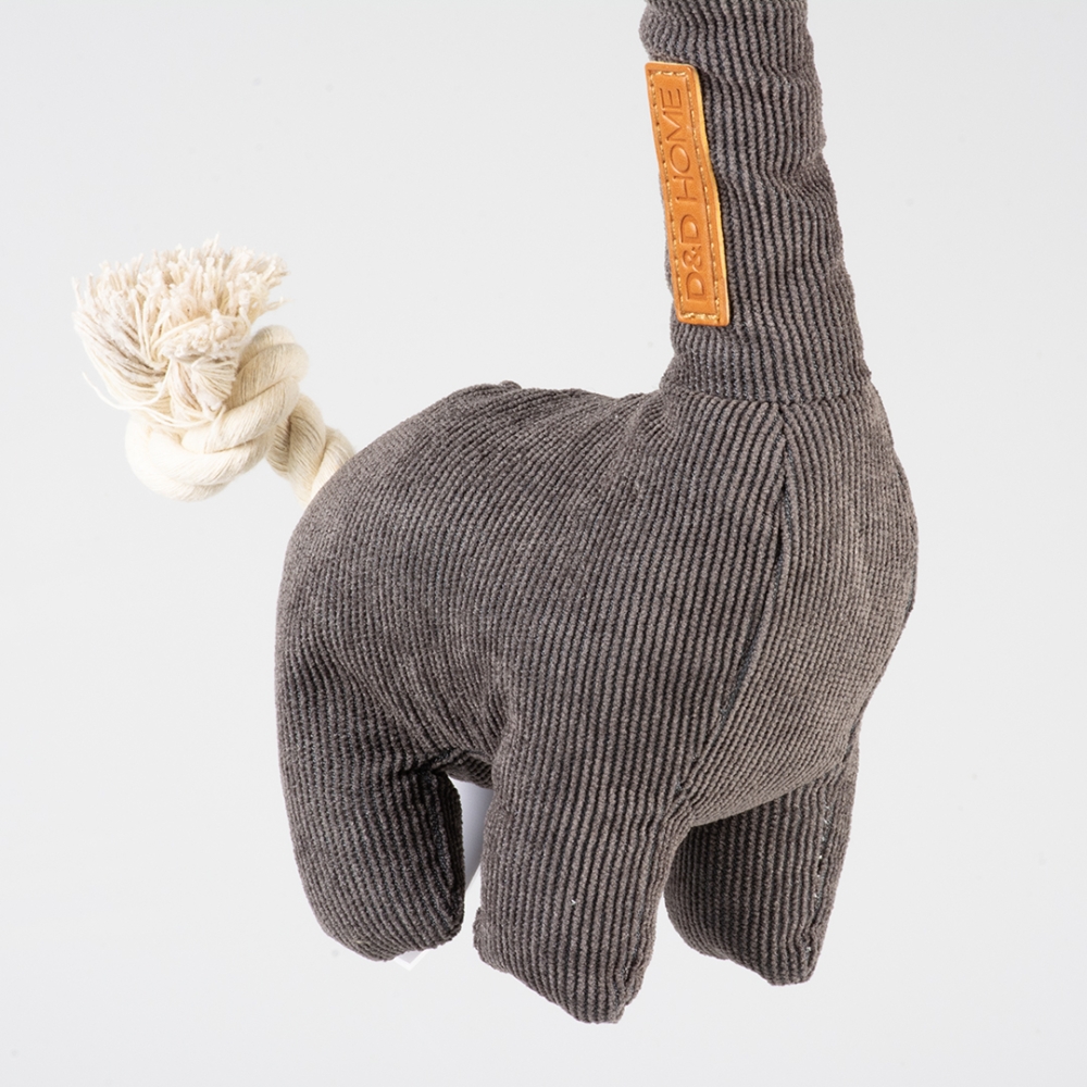 Bild 1 von D&D Hundespielzeug George Cordstoff - grau