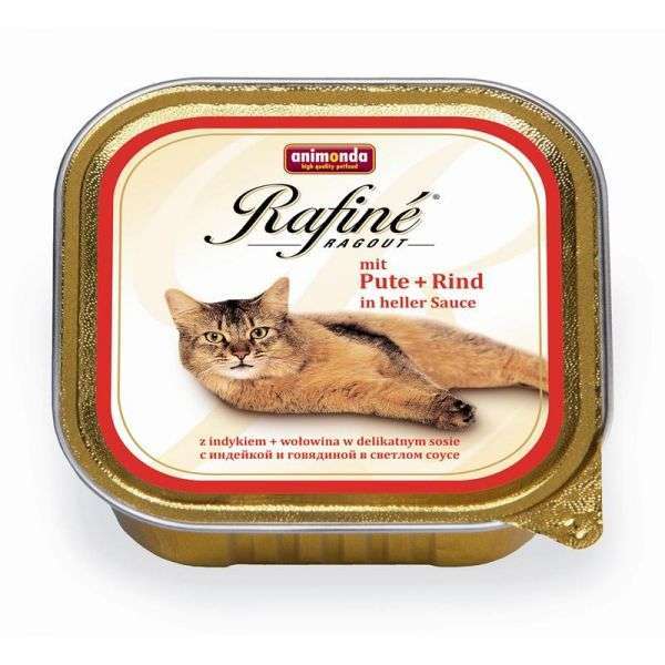 Bild 1 von Animonda Schale Rafine Ragout mit Pute & Rind in Sauce 100g