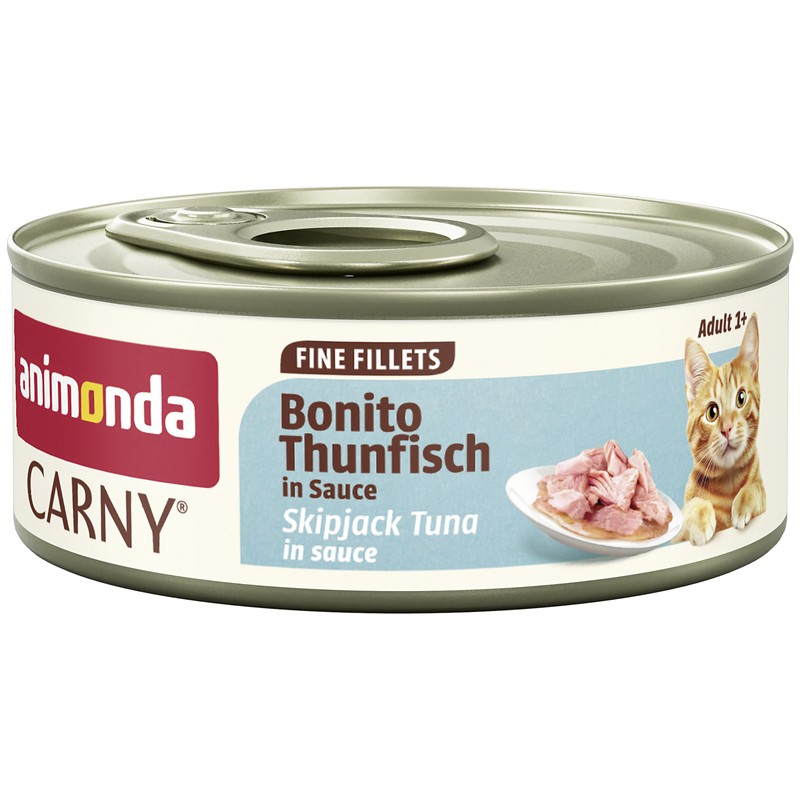 Bild 1 von Animonda Cat Carny Fine Fillets Adult Bonito Thunfisch in Sauce 60g