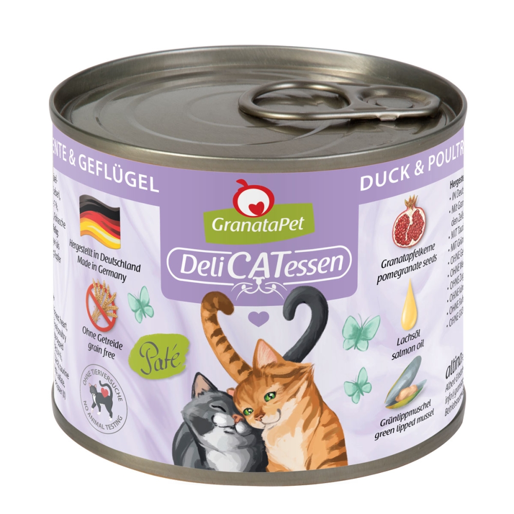 Bild 1 von GranataPet Delicatessen Dose Ente & Geflügel  / (Variante) GranataPet Delicatessen Dose Ente & Geflügel 800 g