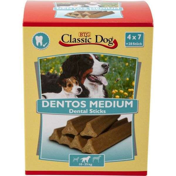 Bild 1 von Classic Dog Snack Multipack Dentos Medium 4x7 Stück