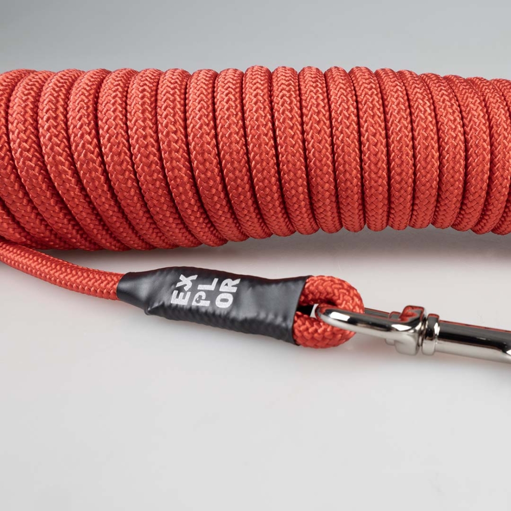 Bild 1 von Duvoplus EXPLOR Trackingleine Classic rund - rot  / (Variante) 5m/8mm
