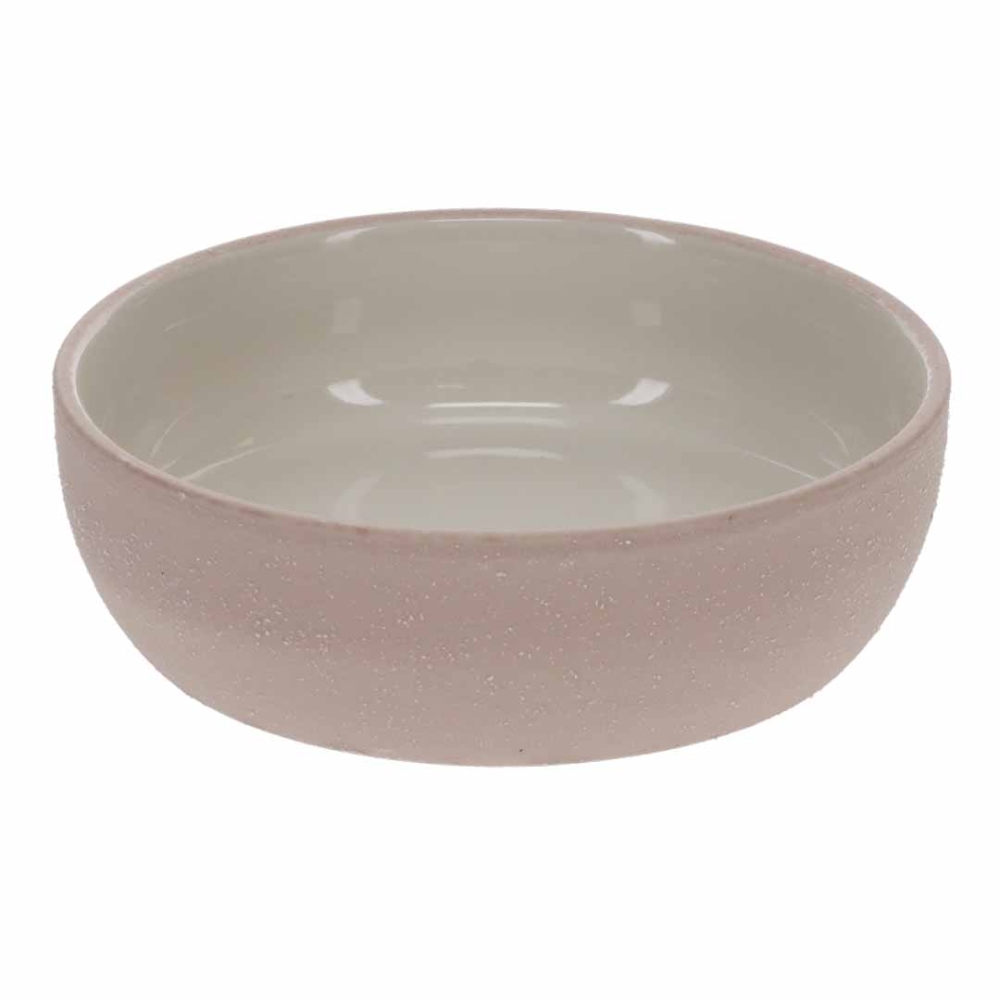 Bild 1 von Duvoplus Keramiknapf Stone Sandy Coral Rosa  / (Variante) 380ml 14x14x4cm
