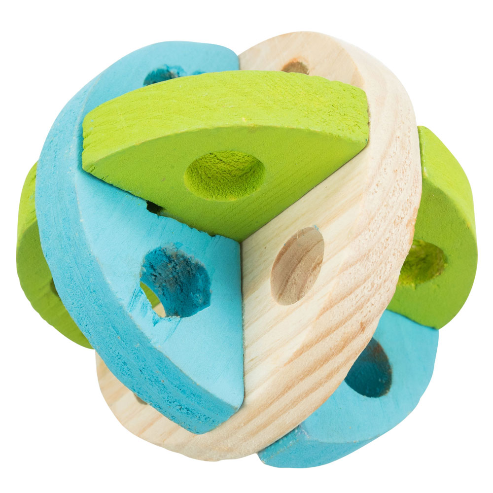 Bild 1 von Trixie Spiel- und Snackball aus Holz - 7,5 cm