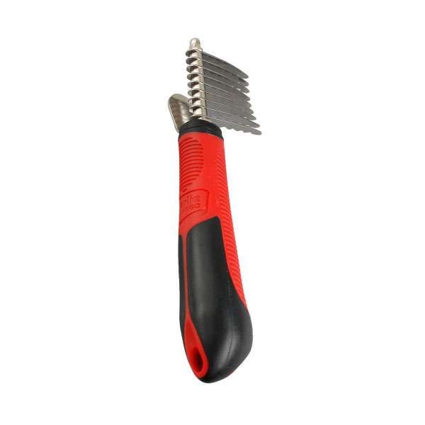 Bild 1 von Karlie Flamingo Professional Entfilzungskamm mit geraden Klingen  / (Variante) Groß, 12 Klingen