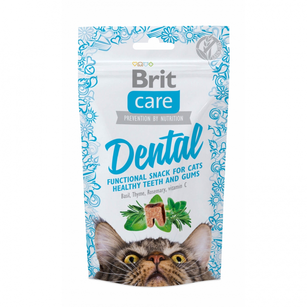 Bild 1 von Brit Care Cat Snack Dental 50g