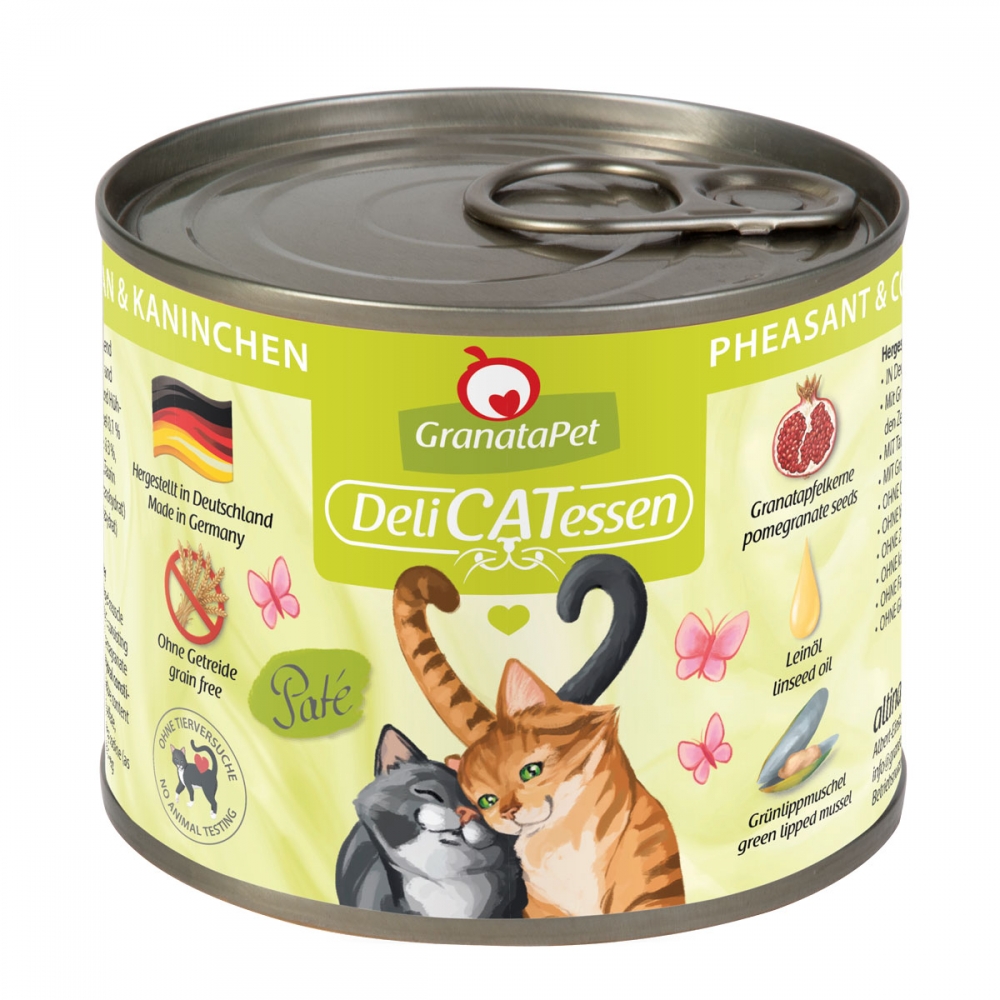 Bild 1 von GranataPet Delicatessen Dose Fasan & Kaninchen  / (Variante) GranataPet Delicatessen Dose Fasan & Kaninchen 200 g