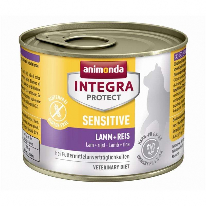 Bild 1 von Animonda Cat Dose Integra Protect Sensitiv Protein Lamm & Reis 200g