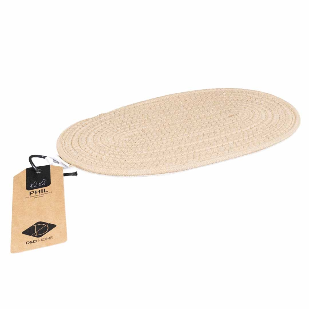 Bild 1 von D&D Napfunterlage Phil - Beige  / (Variante) 55 x 32 cm