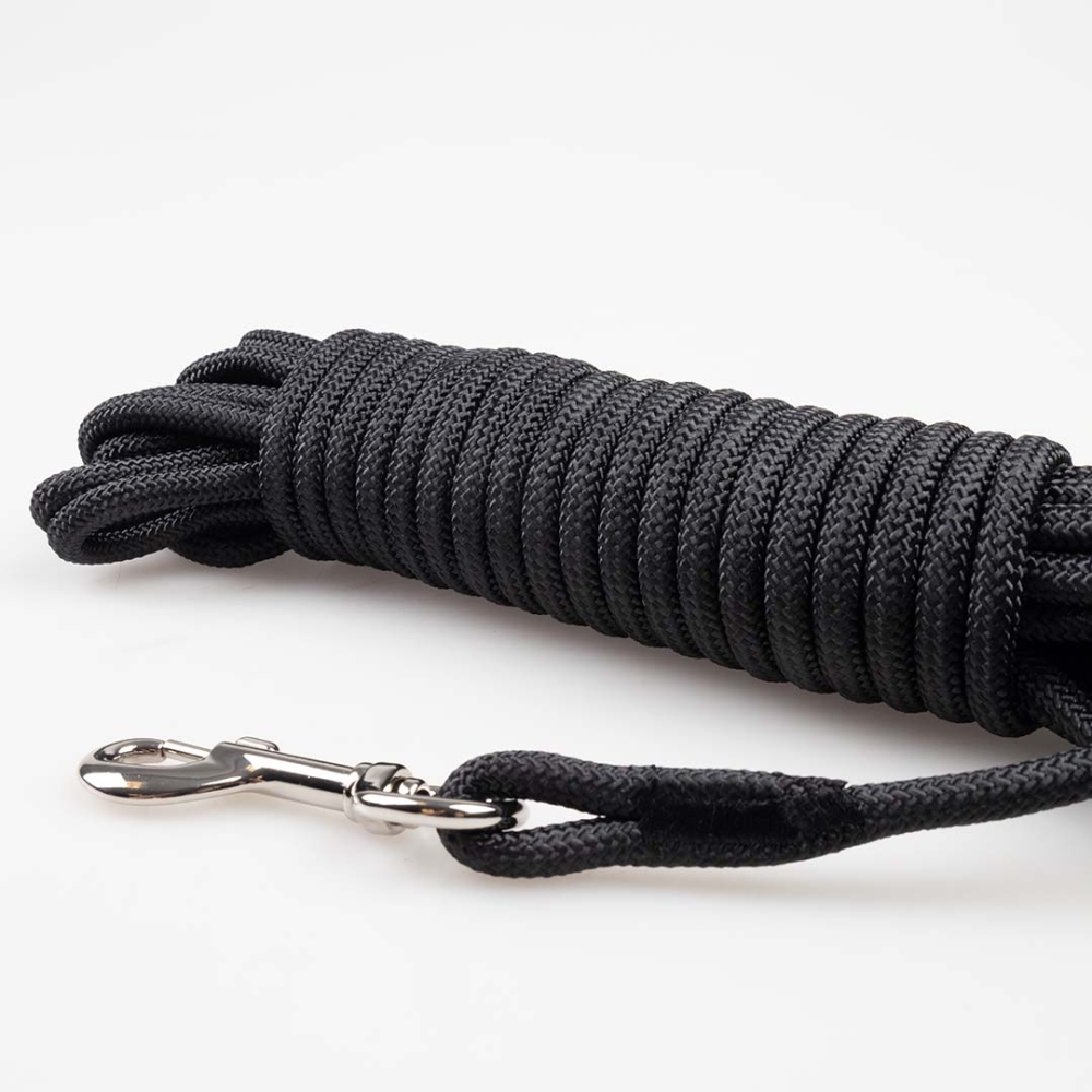 Bild 1 von Duvoplus EXPLOR Trackingleine Classic rund - schwarz  / (Variante) 15m/8mm