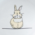 Bild 2 von Nobby Kleintiernapf Rabbit - blau/weiß
