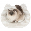 Bild 4 von Trixie Katzenbett Nelli - weiß-taupe  / (Variante) 58 × 53 cm