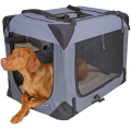 Bild 1 von Pet-Star Transport-Hütte, grau  / (Variante) 62 x 42 x 44cm