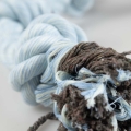 Bild 2 von Duvoplus Flossy Seil mit 3 Knoten - blau