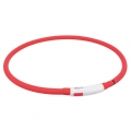 Bild 1 von Trixie Flash Leuchtring USB aus Silikon  / (Variante) rot