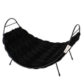 D&D Katzenbett Baily Fleece - schwarz
