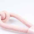 Bild 3 von Duvoplus Seil 8-Zugring mit Knoten & Gummi - Rosa