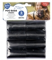 Bild 2 von Duvoplus Hundekotbeutel classic schwarz  / (Variante) 4 x 20 Stück