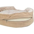 Bild 4 von Trixie Vital Bett Lino Soft, oval - beige/creme  / (Variante) 110 × 92 cm