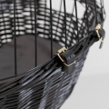 Bild 8 von Trixie Fahrradkorb aus Weide mit Gitter - schwarz