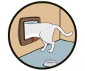 Bild 5 von Karlie CAT FLAP Katzentür  / (Variante) Weiß