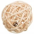 Trixie Katzenspielball aus Rattan mit Schelle