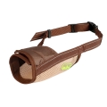 Bild 1 von EBI Netz-Maulkorb - braun  / (Variante) M 15-36cm / Ø17-21cm