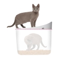 Bild 4 von Catit Pixi Katzentoilette - grau