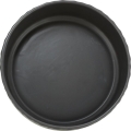 Bild 2 von Trixie Napf aus Strukturkeramik - schwarz  / (Variante) 0,4 l/ø 13 cm