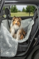 Bild 1 von Trixie Auto-Schondecke, halb - grau/schwarz