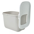 Bild 4 von Savic Katzentoilette Hop In  / (Variante) Savic Katzentoilette Hop In weiß/blau