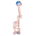 Bild 2 von Duvoplus Seilschlaufe mit Knoten & Gummiball - rosa