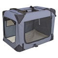 Bild 2 von Pet-Star Transport-Hütte, grau  / (Variante) 62 x 42 x 44cm