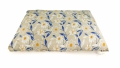 Bild 1 von CARBONE Hundekissen Sacco, 70 x 100 cm  / (Variante) Blumen-blau