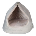 Bild 1 von Trixie Hundekönig Kuschelhöhle und Bett - Beige, 50x45x48 cm