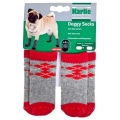 Bild 5 von Karlie Doggy Socks Hundesocken 4er Set - Rot/Grau  / (Variante) L